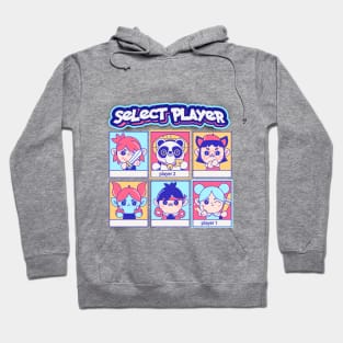 Otaku select player gamer Kawaii character Hoodie